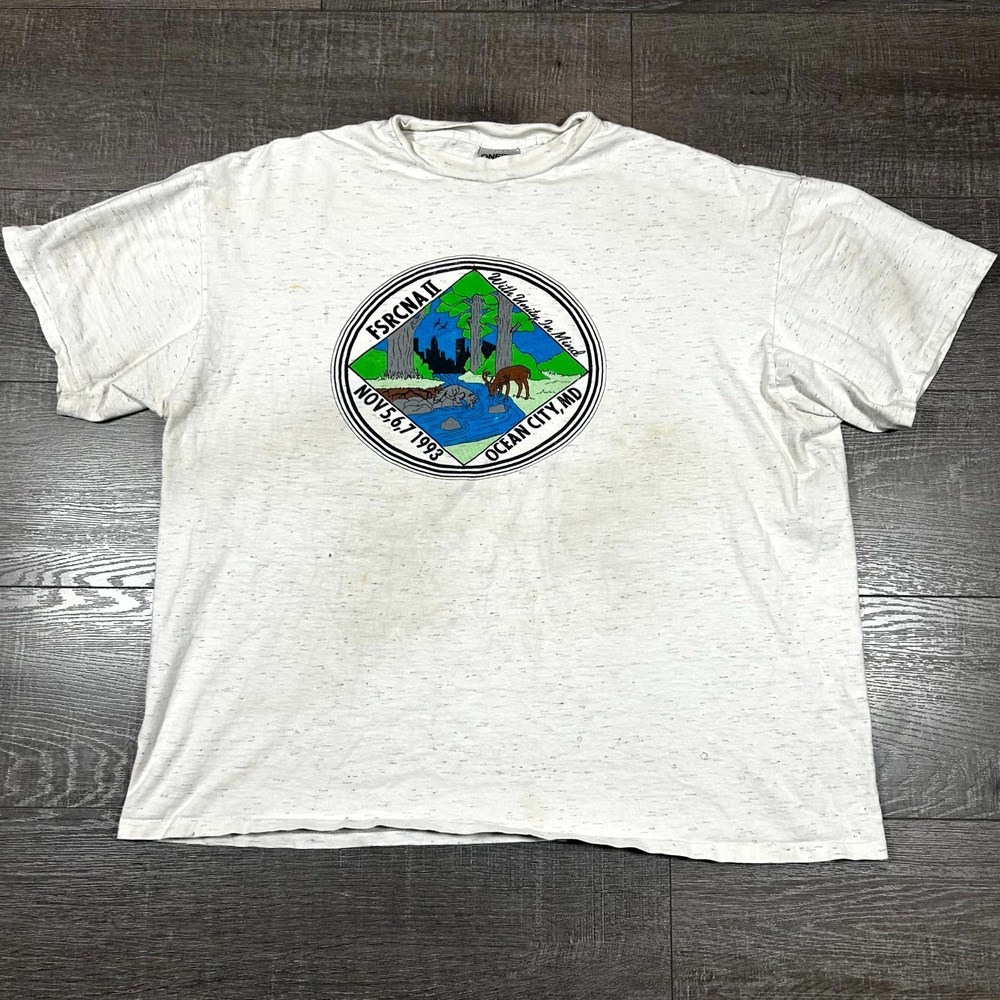 VTG 90s Narcotics Anonymous T-Shirt Men 2XL‎ With Unity Graphic Single Stitch
